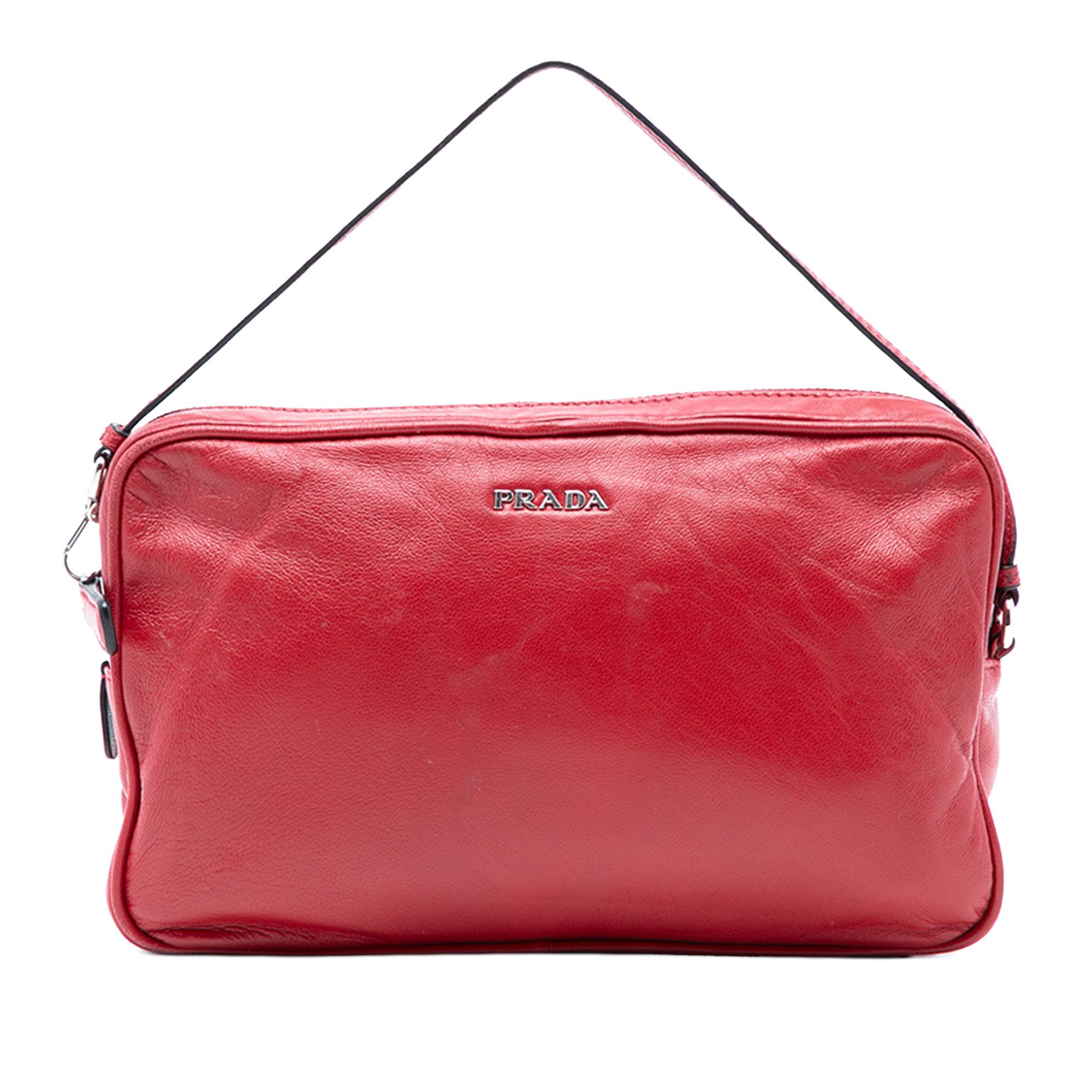 Prada Prada Leather Handbag Size ONE SIZE - 1 Thumbnail