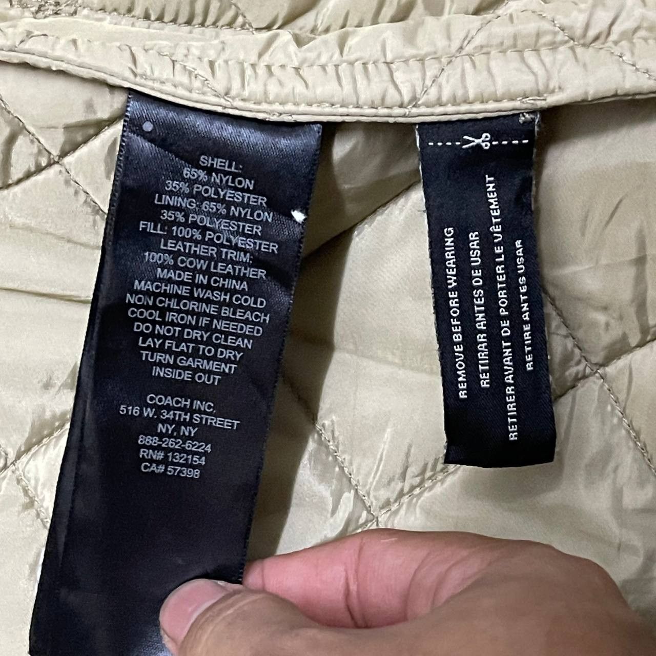 Coach Coach New York Quilted Jacket Size XS / US 0-2 / IT 36-38 - 13 Thumbnail