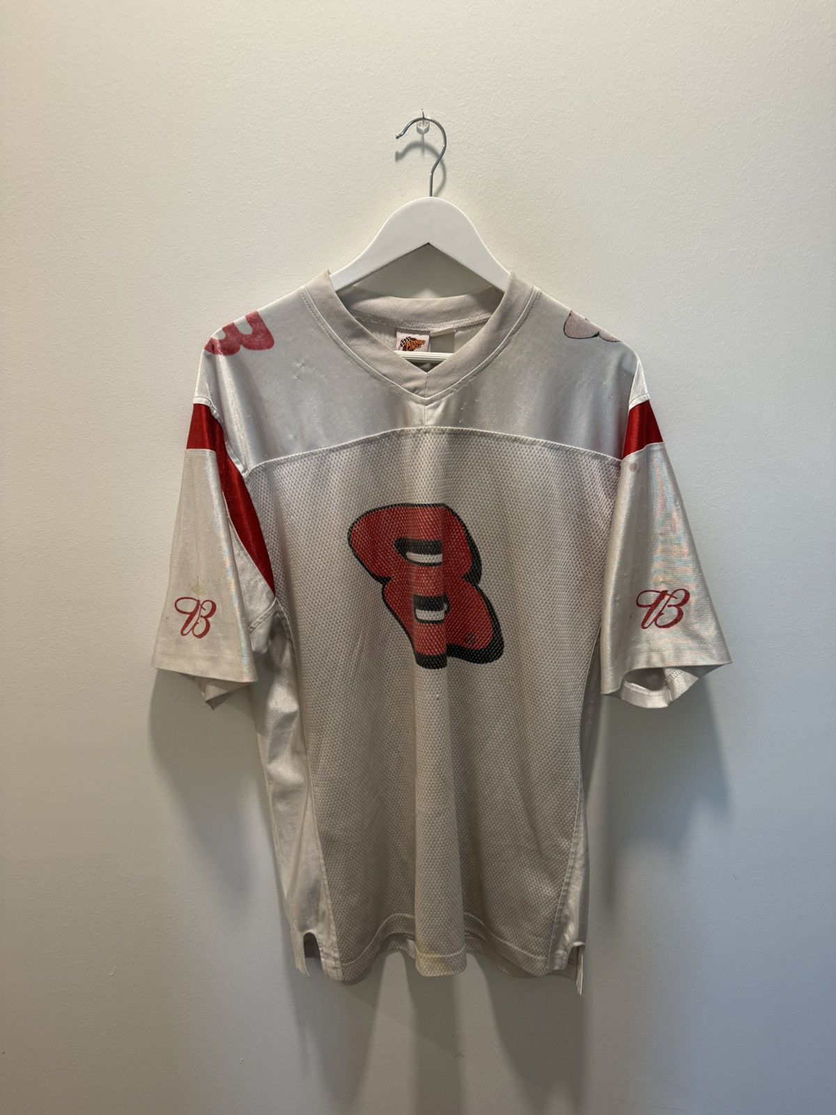 NASCAR THRASHED DALE JR BUDWEISER JERSEY Size US L / EU 52-54 / 3 - 1 Thumbnail