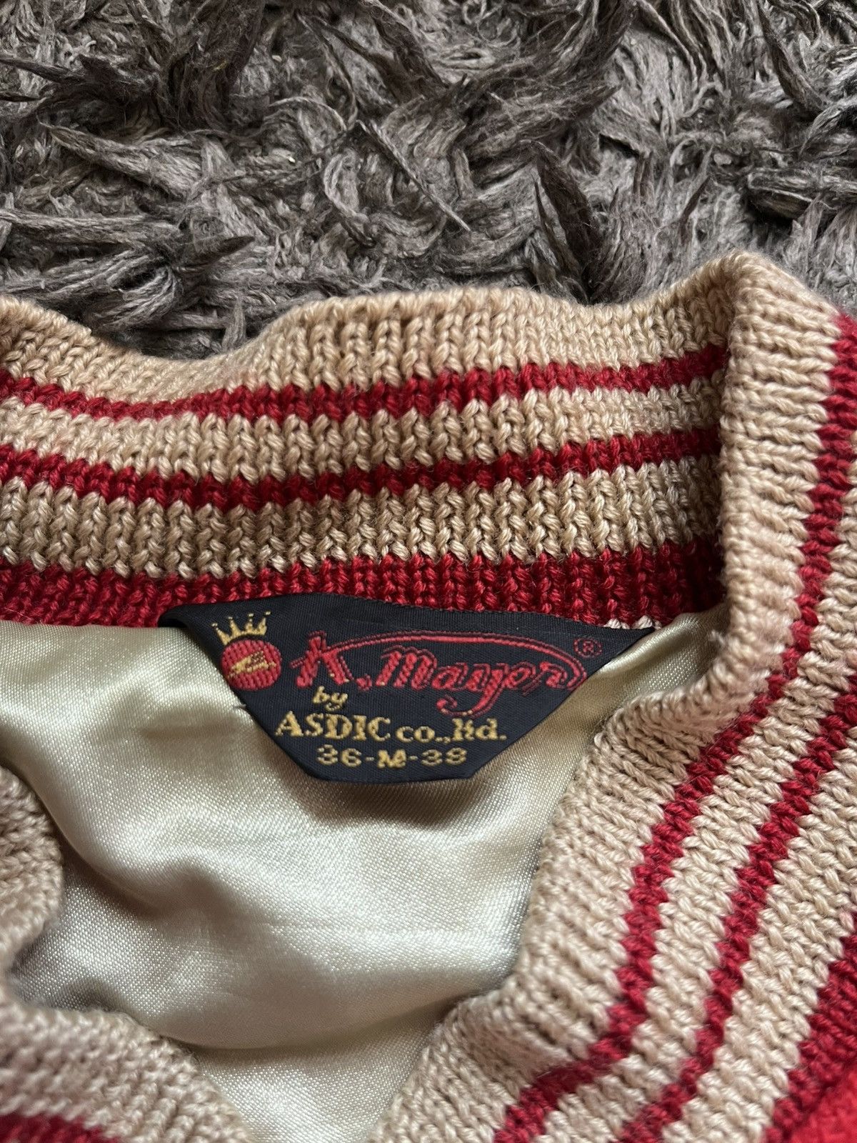 Japanese Brand Vintage K.Mayer varsity Jacket Size US M / EU 48-50 / 2 - 3 Thumbnail