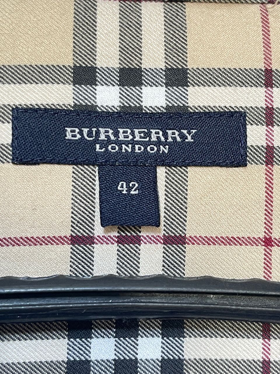 Burberry 🔥 novacheck cuff and collar shirt Burberry london size xl Size US XL / EU 56 / 4 - 6 Thumbnail