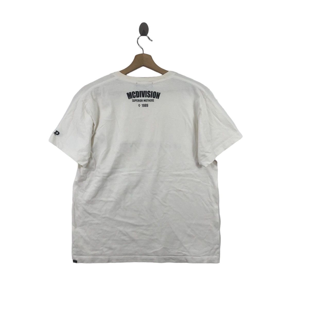Vintage MCD JAPAN More Core Division Embossed Logo Tee Shirt Top Size US L / EU 52-54 / 3 - 4 Thumbnail
