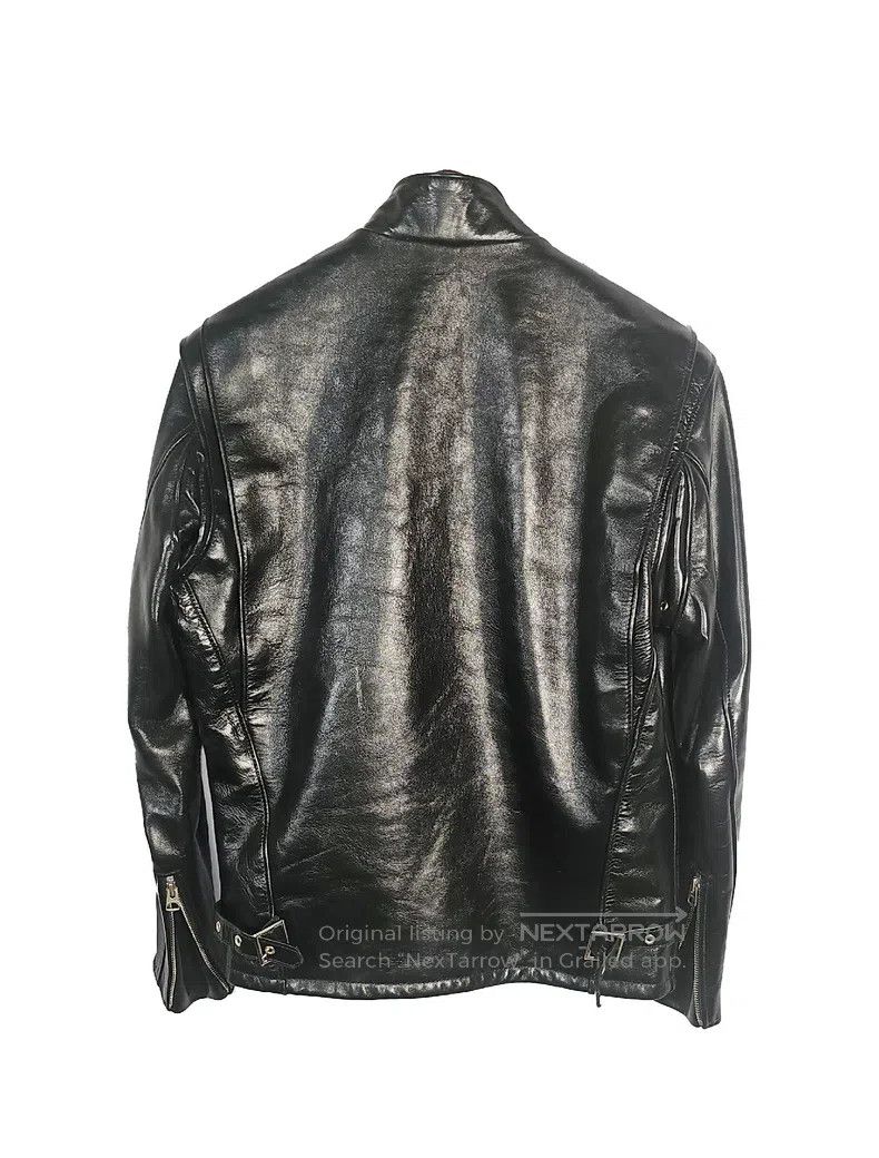 Schott Schott 641hh locomotive leather jacket horse skin Size US M / EU 48-50 / 2 - 2 Thumbnail