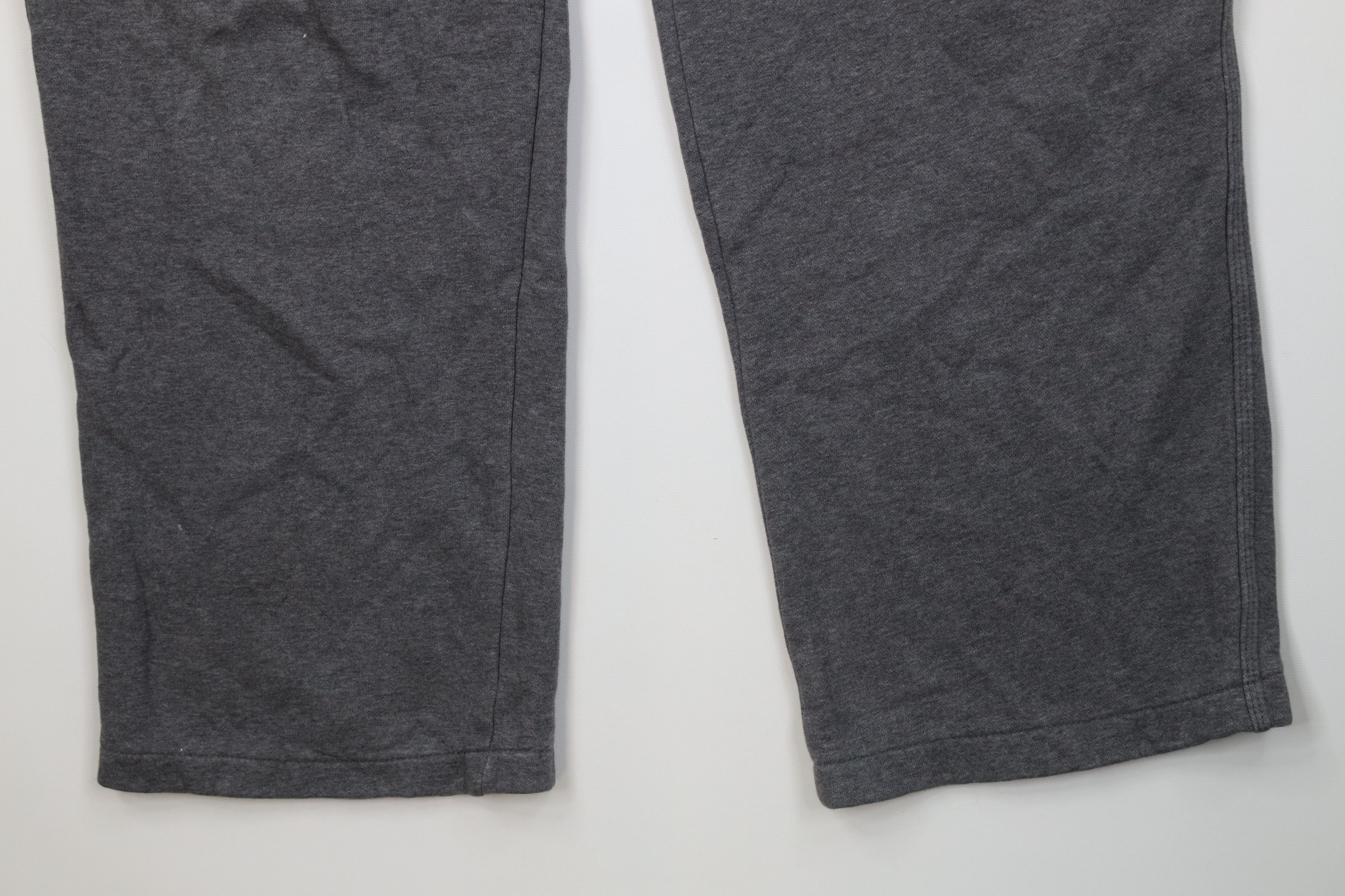 Nike Vintage Nike Mini Swoosh Wide Leg Sweatpants Pants Gray Size US 38 / EU 54 - 4 Thumbnail