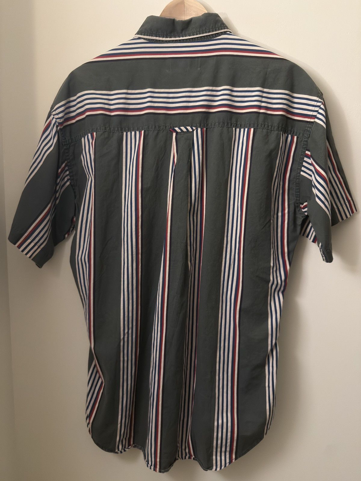 Chaps Ralph Lauren Chaps Ralph Lauren Short Sleeve Button Down - Stains Size US M / EU 48-50 / 2 - 2 Thumbnail