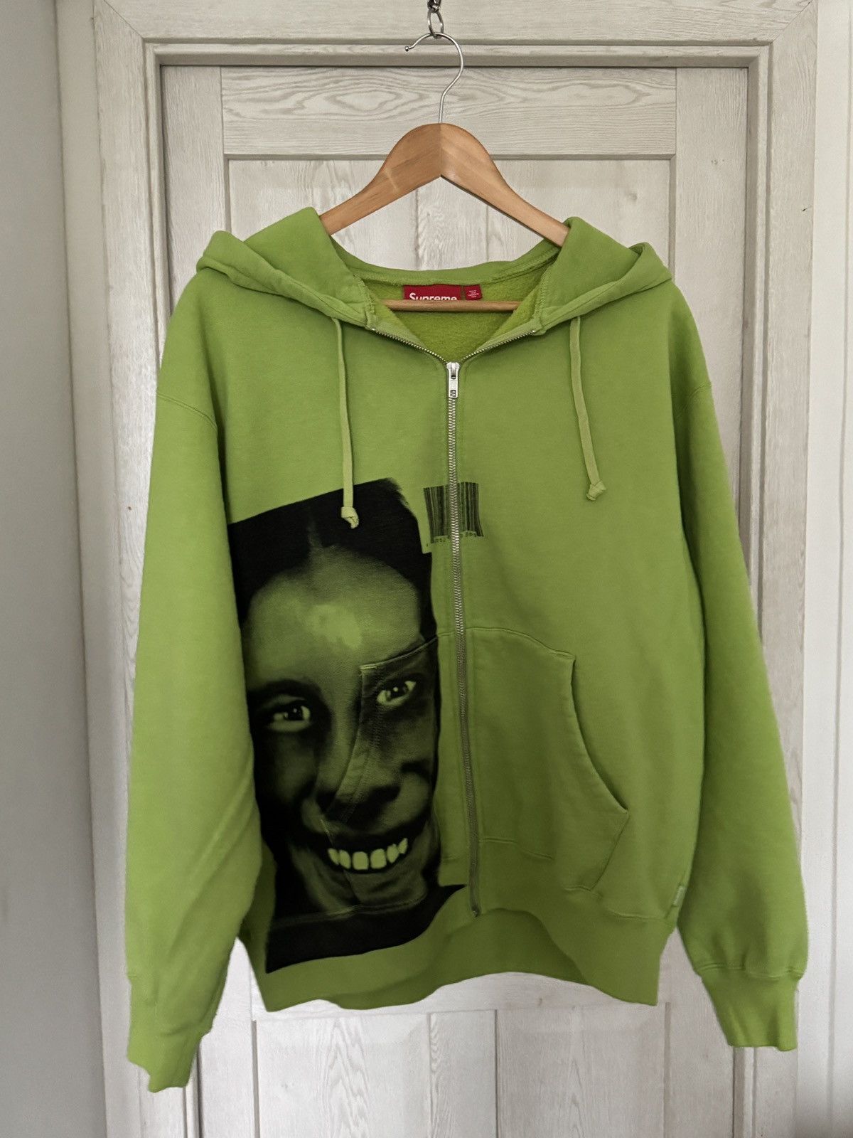 Supreme Aphex Twin Zip Up Hooded Sweatshirt (SS25) - $228