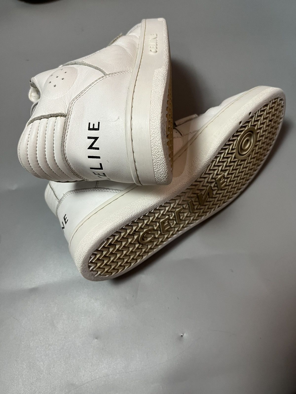Celine Celine - Hedi Slimane SS21 CT-02 leather sneaker Size US 7 / EU 40 - 8 Thumbnail