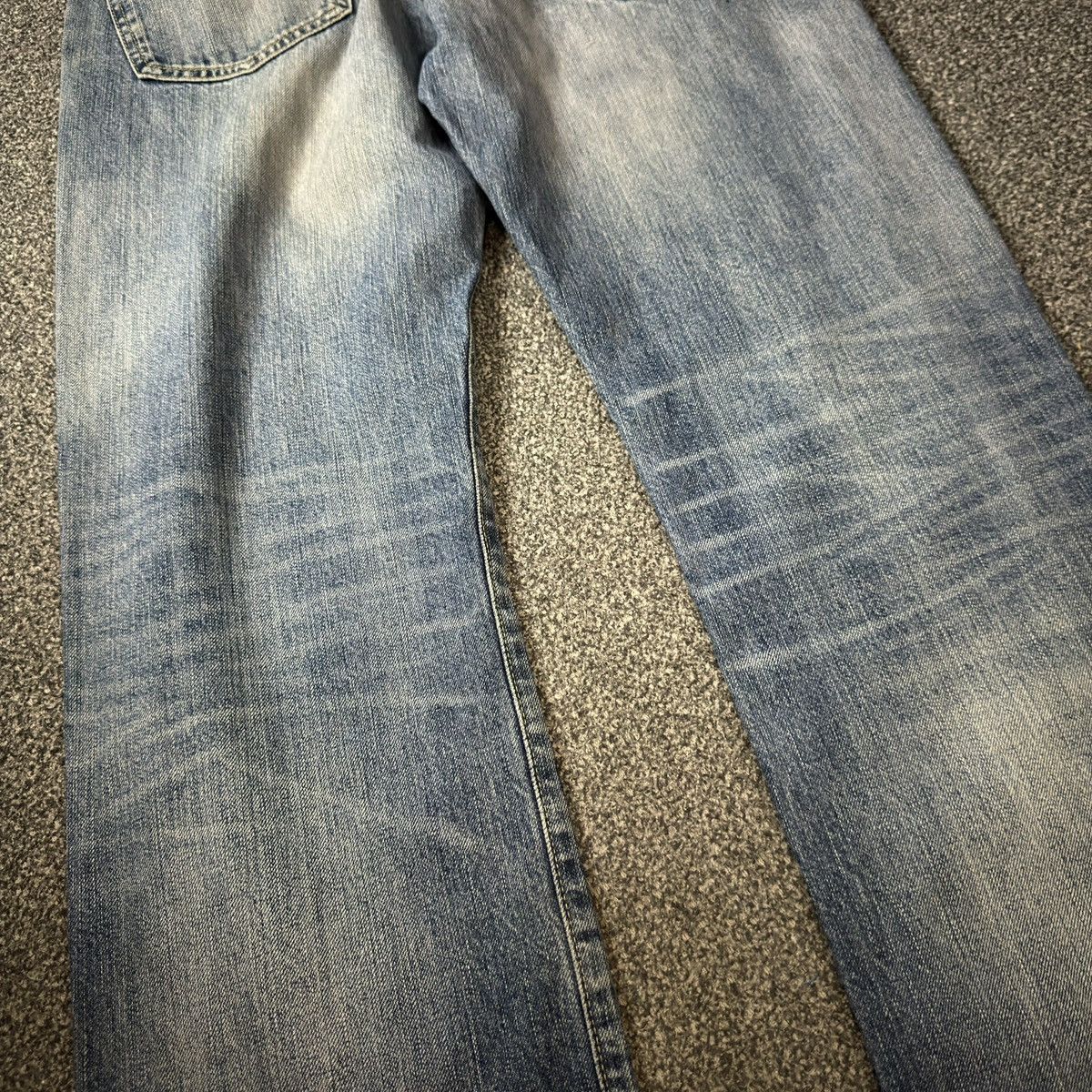Undercover × Uniqlo 🔥🇯🇵 Vintage 90s Japanese Uniqlo UJ Distressed Faded Denim Size US 32 / EU 48 - 10 Thumbnail