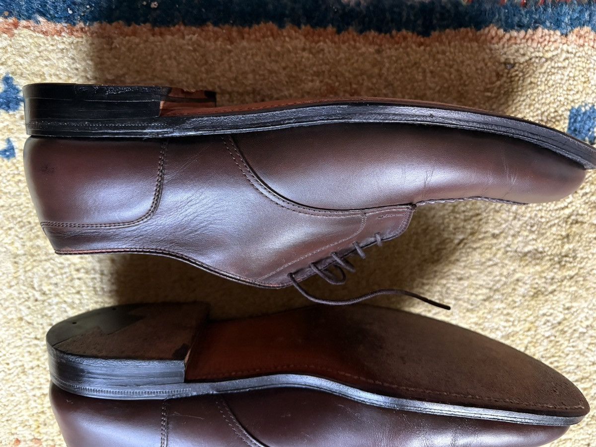 Alden Alden Brown Split Toe Derby 9D Size US 9 / EU 42 - 4 Thumbnail