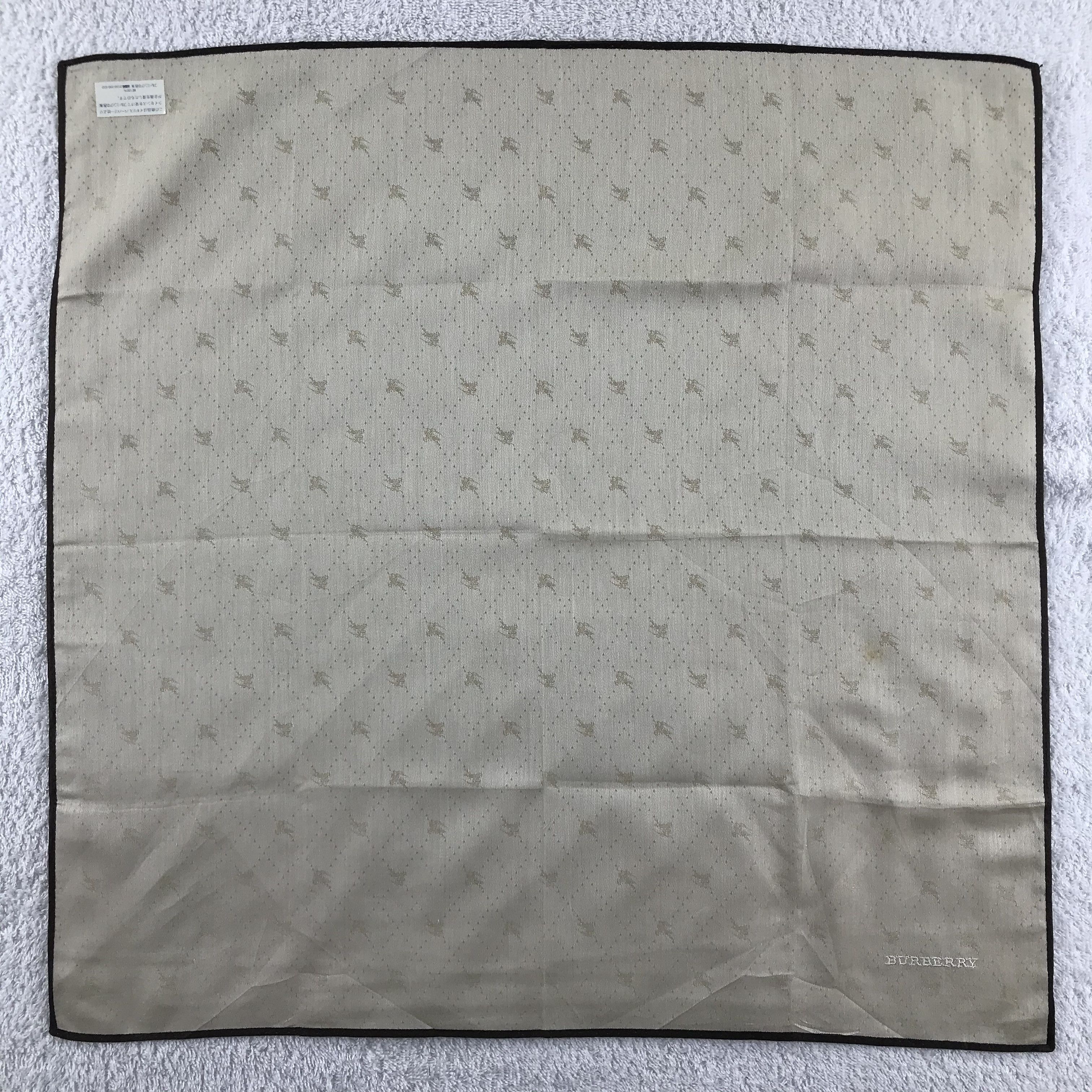 Burberry × Vintage Burberry Bandana/ Handkerchief / Neckerchief Size ONE SIZE - 3 Thumbnail