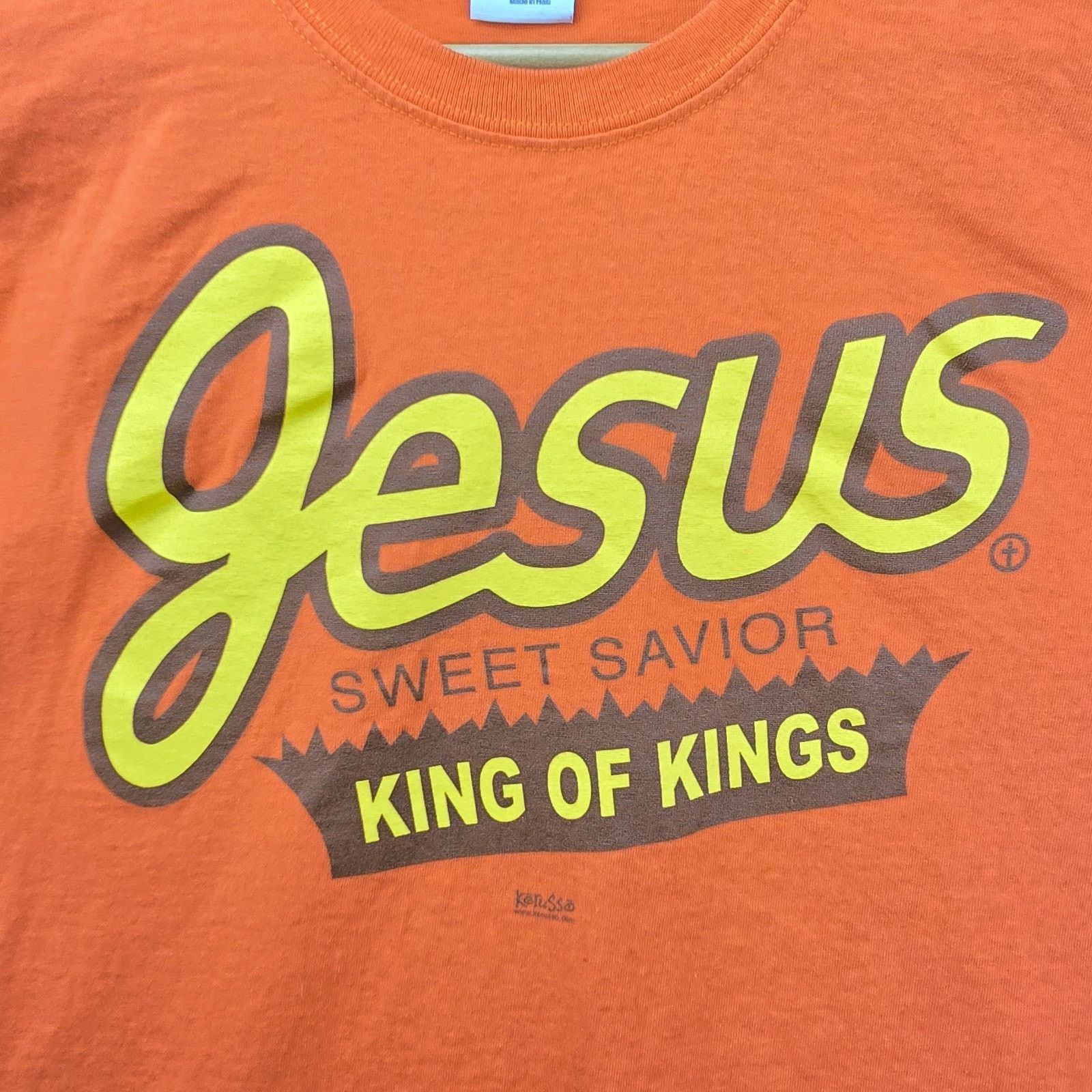 Other Vintage Jesus Sweet Savior King Of Kings Shirt Large Reese’s Size US L / EU 52-54 / 3 - 2 Thumbnail