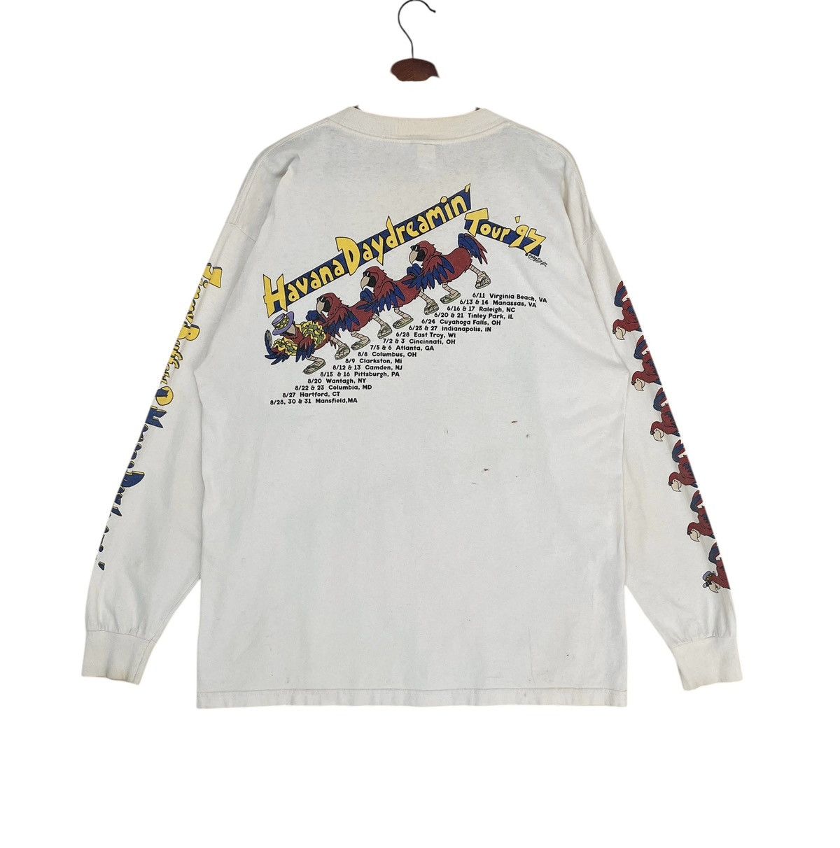 Band Tees × Vintage Vintage Band Singer Jimmy Buffet T-shirt 1970s Size US L / EU 52-54 / 3 - 2 Thumbnail