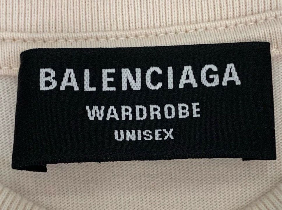 Balenciaga Balenciaga 21 Logo letter print round neck off white cotton Size US M / EU 48-50 / 2 - 5 Thumbnail