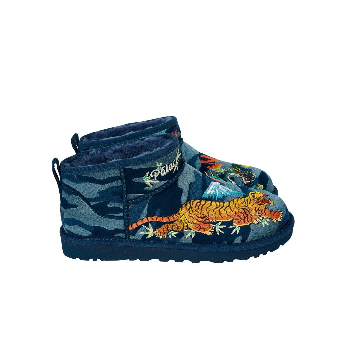 Palace x Ugg Ultra Mini Boot Navy Camo