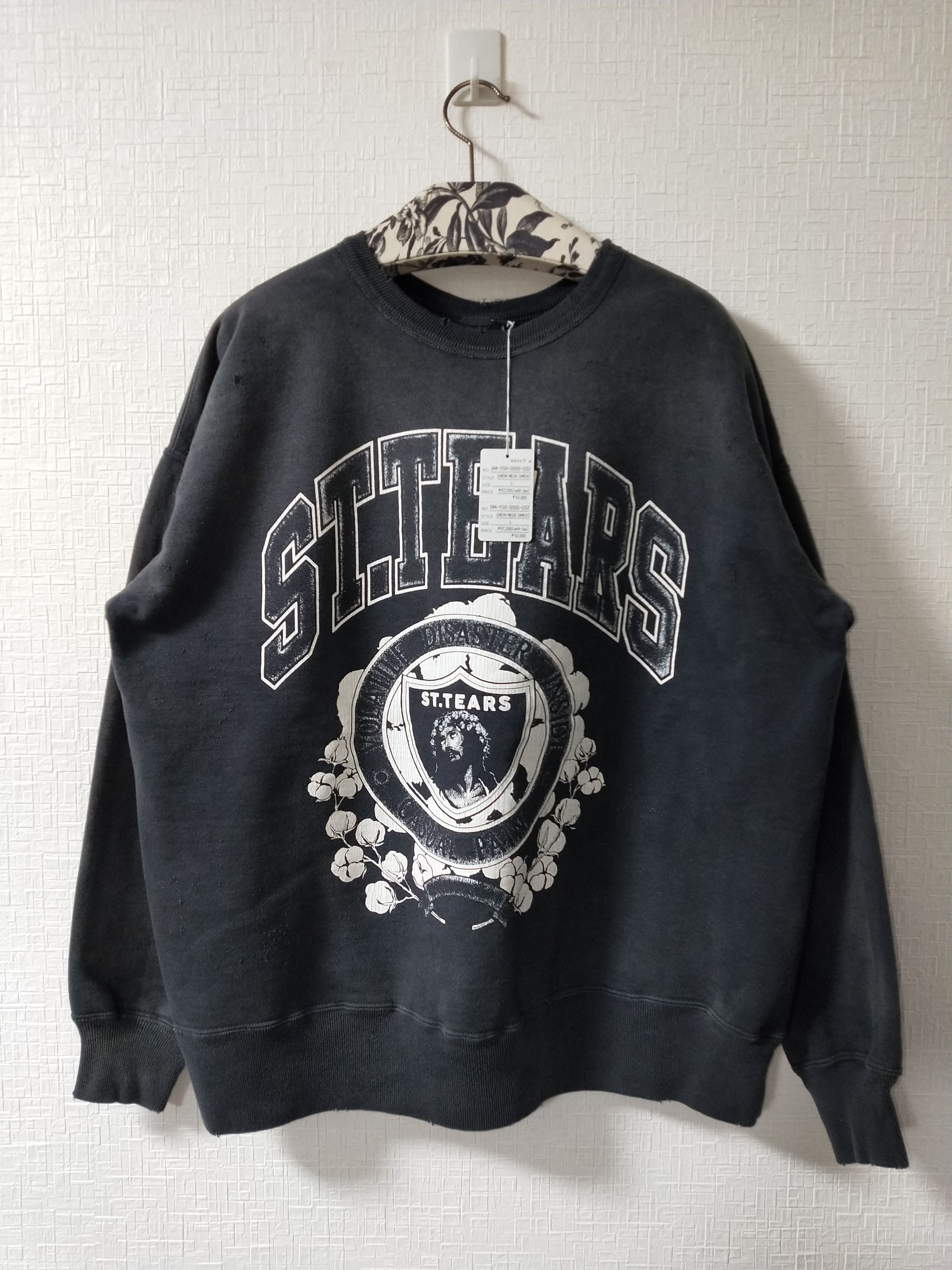 DENIM TEARS 'St.Tears' Sweatshirt | Grailed