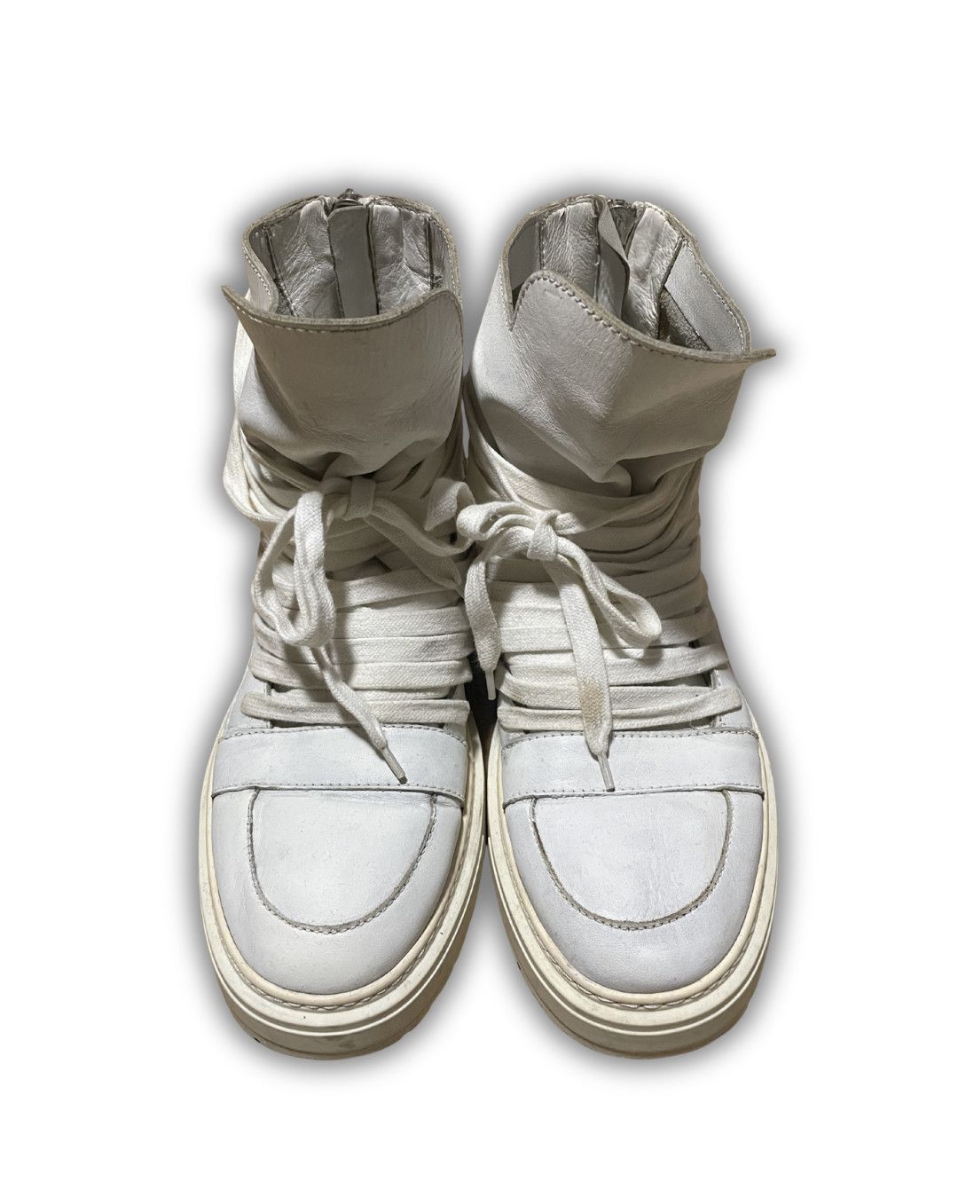 Kris Van Assche Kris Van Assche White Multi Laces Sneakers Size US 8 / EU 41 - 2 Thumbnail