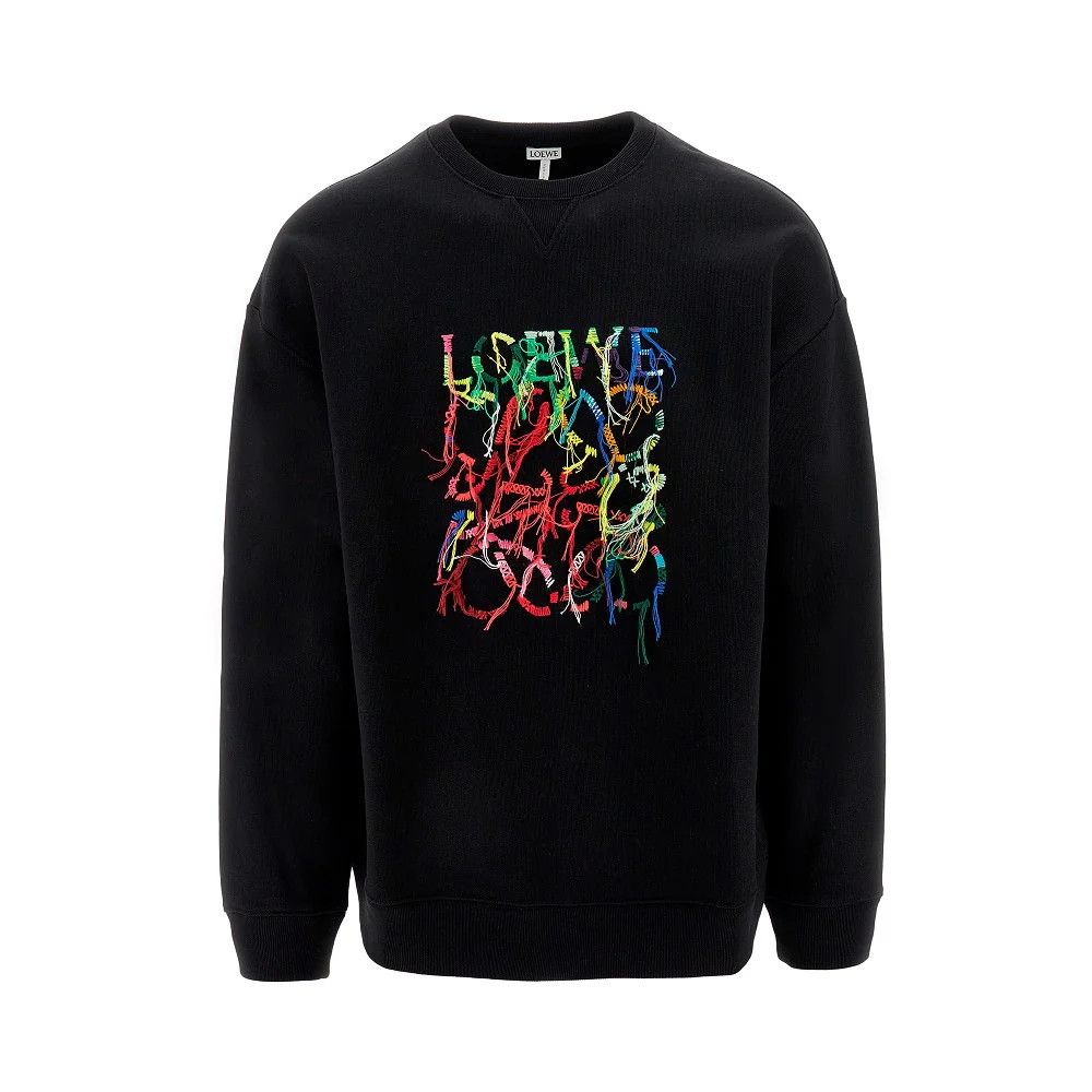 Loewe o1w1db10426 Sweatshirt in Black Size US XL / EU 56 / 4 - 1 Thumbnail