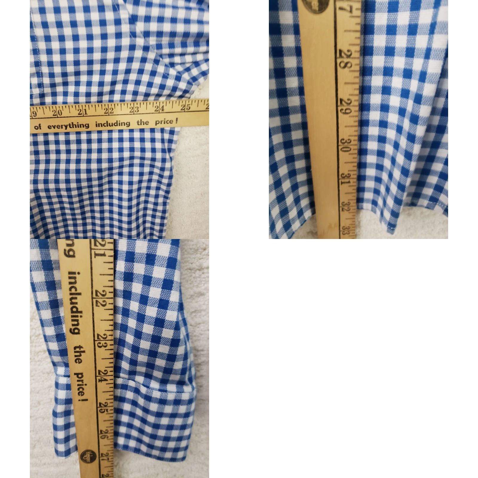 Mountain Khakis Mountain Khaki Button-Front Check Shirt Men XL Blue Long Sleeve Collared Size US XL / EU 56 / 4 - 9 Thumbnail