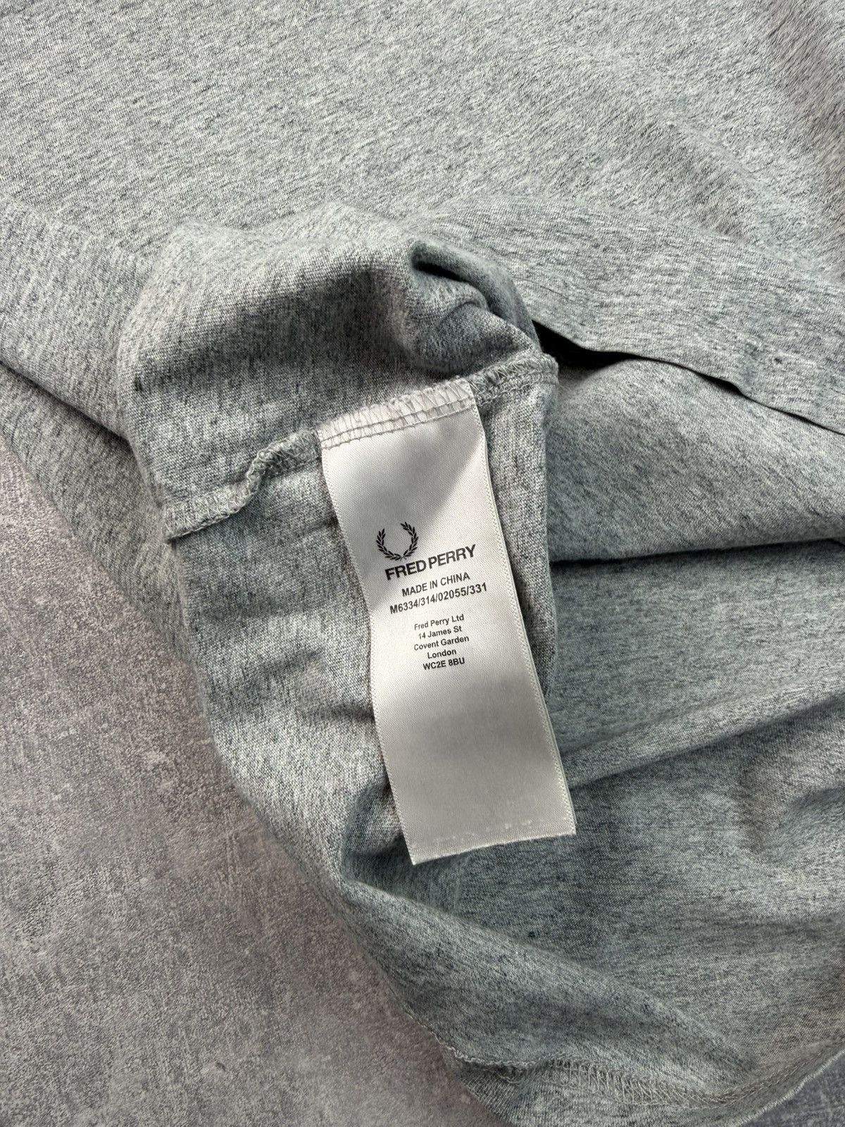 Fred Perry Fred Perry Grey T-shirt Size US S / EU 44-46 / 1 - 5 Thumbnail