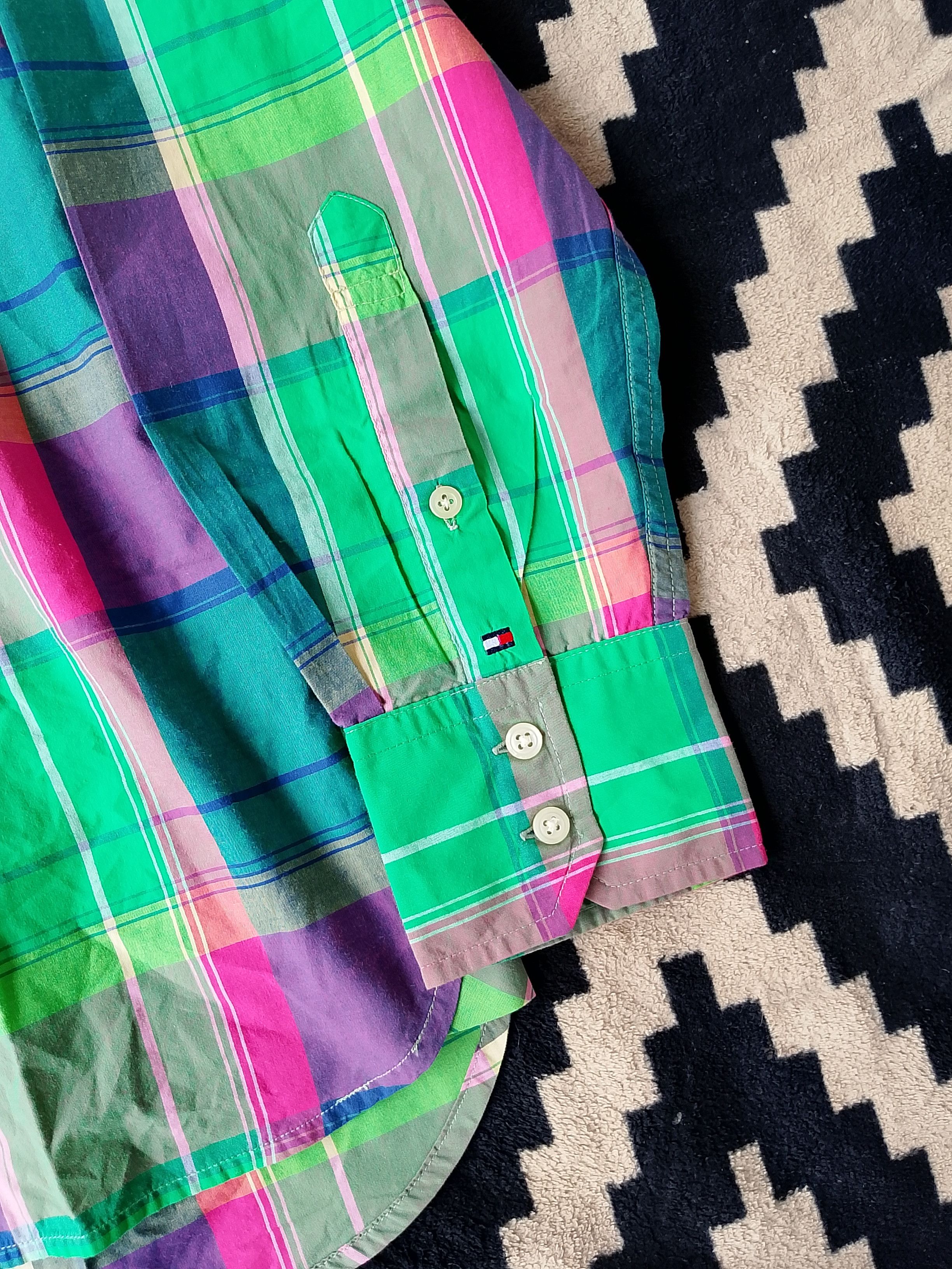 Tommy Hilfiger Tommy Hilfiger Acid Lime Oxford Shirt A Shock to the System Size US S / EU 44-46 / 1 - 6 Thumbnail