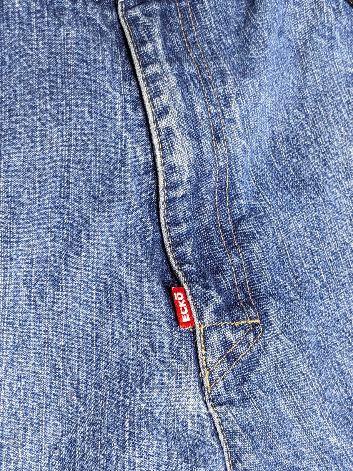 Ecko Unltd. Vintage 90s Ecko Unltd Carpenter Shorts Denim Baggy Jorts 38 Size US 38 / EU 54 - 13 Thumbnail