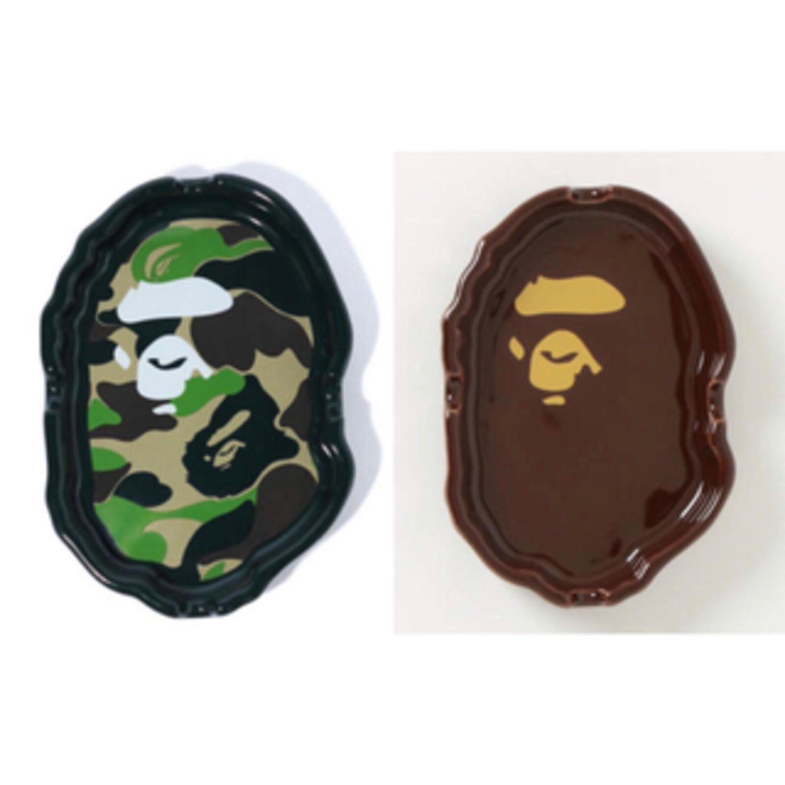 Bape BAPE Ape Head Ash Tray ABC Camo Green - A Bathing Ape Size ONE SIZE - 4 Thumbnail