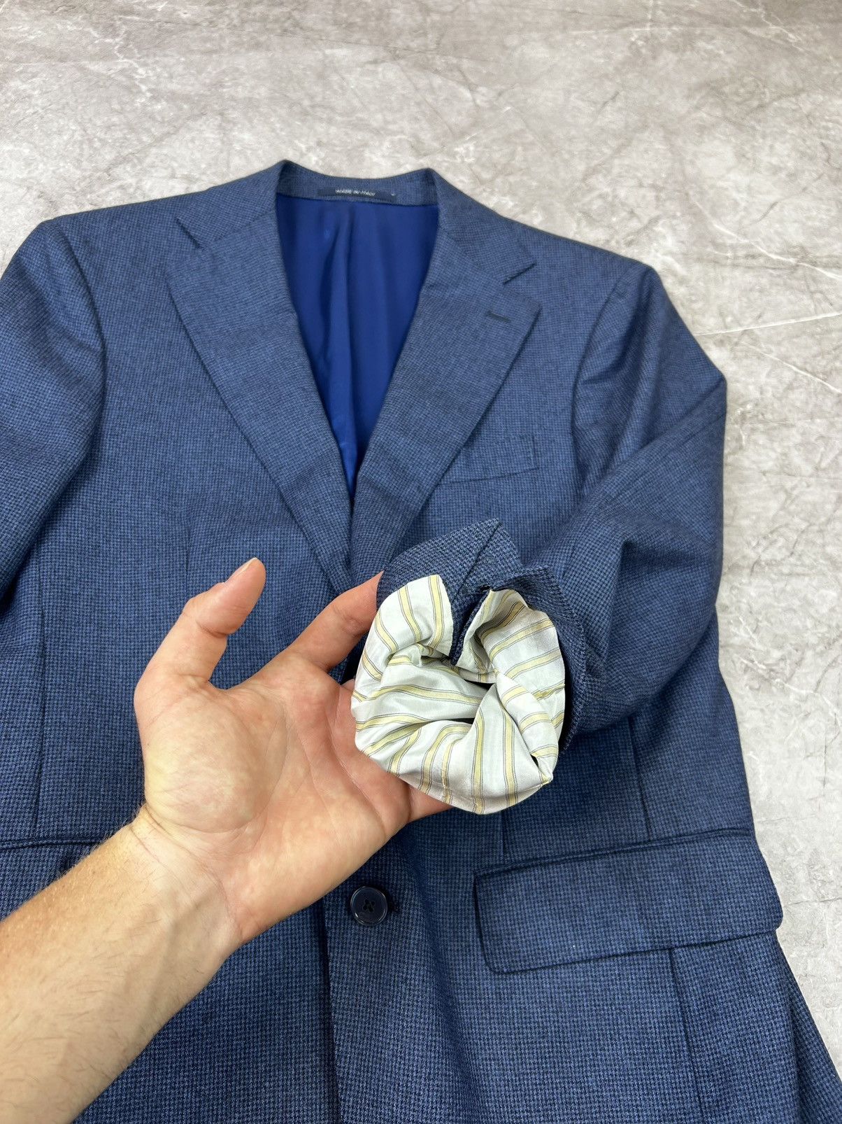 Boggi Boggi Milano wool 2 button blazer sport coat made in Italy Size 48R - 5 Thumbnail