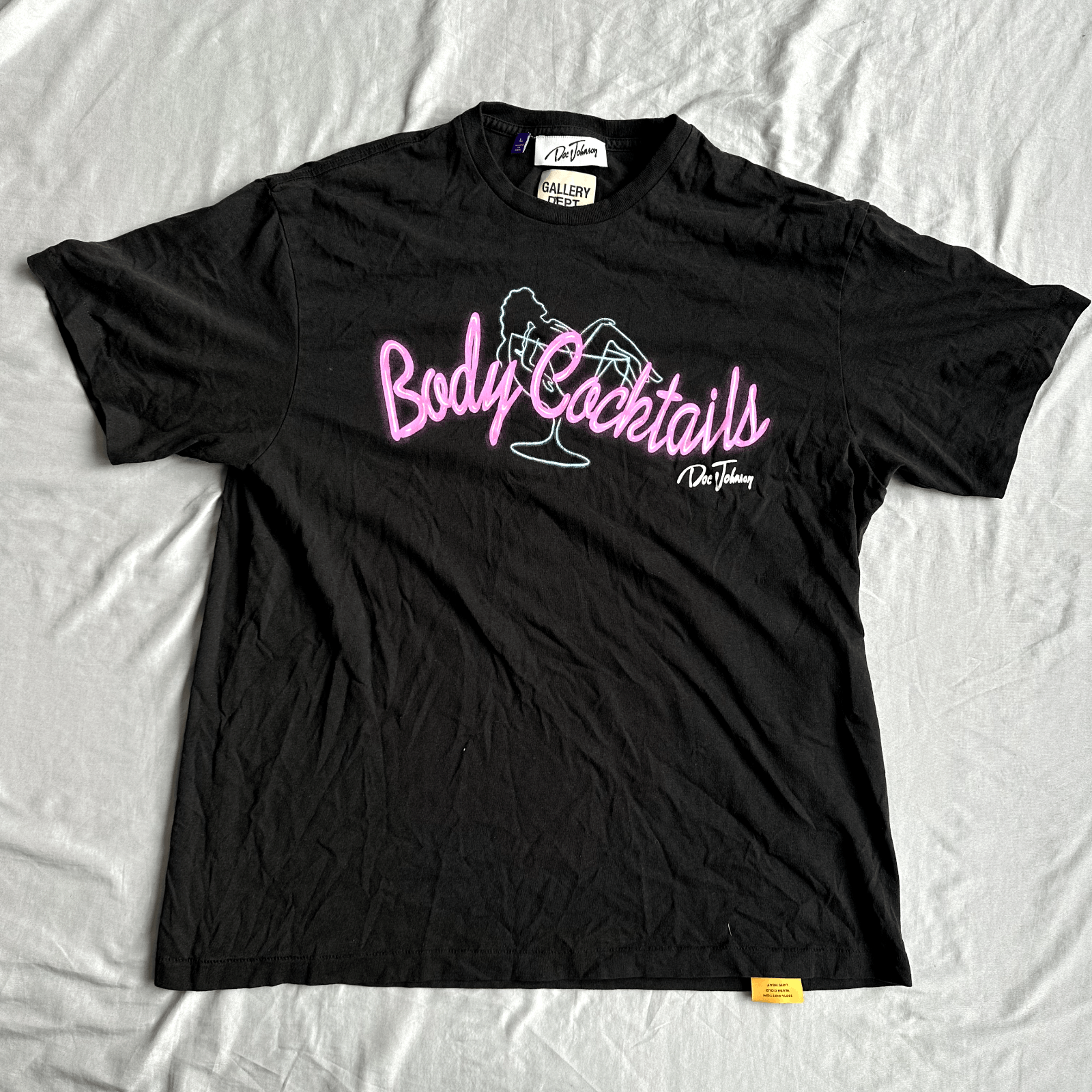 Gallery Dept. Gallery Dept x Doc Johnson Black Shirt With Front and Back Size US L / EU 52-54 / 3 - 2 Thumbnail
