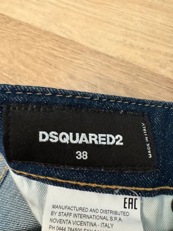Dsquared2 Dsquared2 Cool Girl Cropped Jean Jeans Navy Denim Pants 38 Size 26" / US 2 / IT 38 - 12 Thumbnail