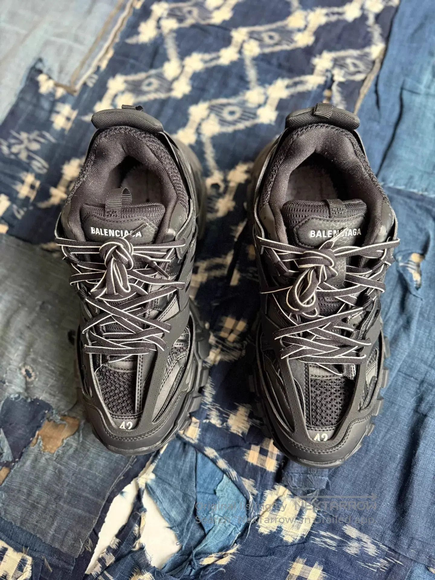 Balenciaga Black Hitop Sneakers Size 9. Size US 9 / EU 42 - 4 Thumbnail