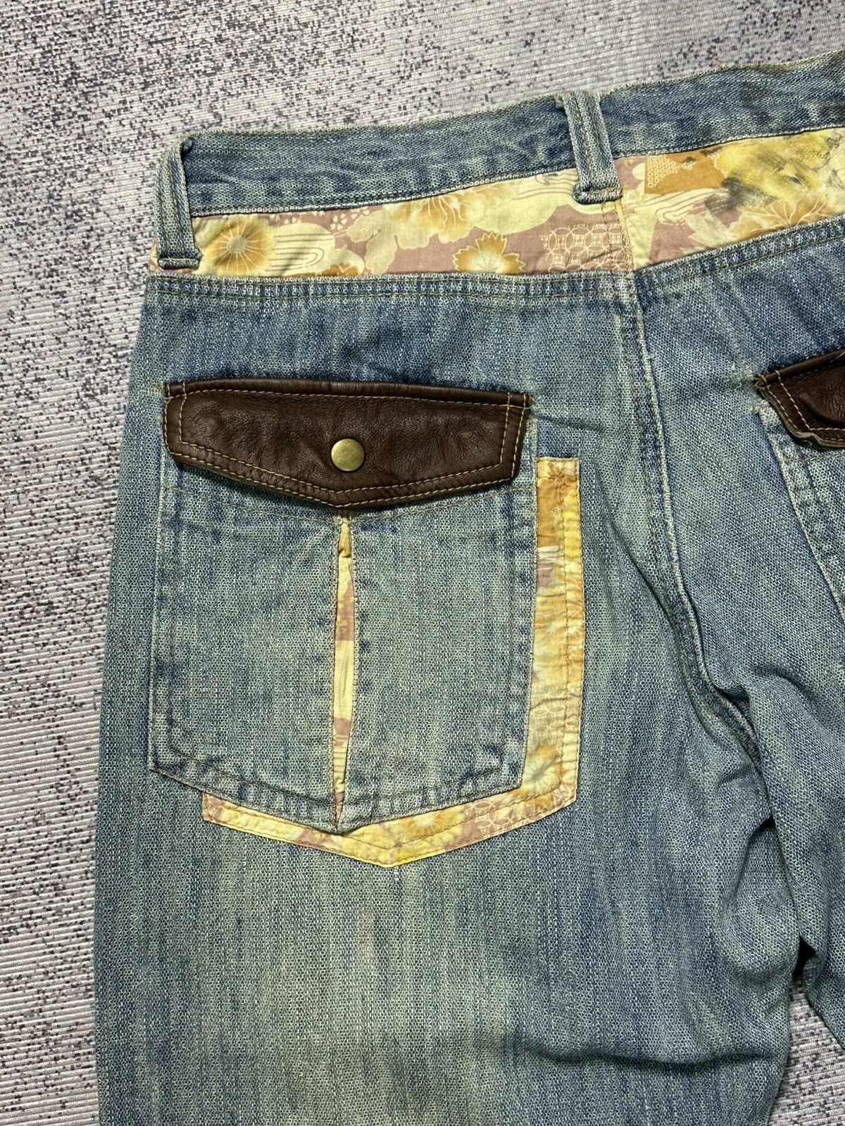 Kapital Vintage Kapital Patchwork Denim Japanese Brand Size US 32 / EU 48 - 16 Thumbnail
