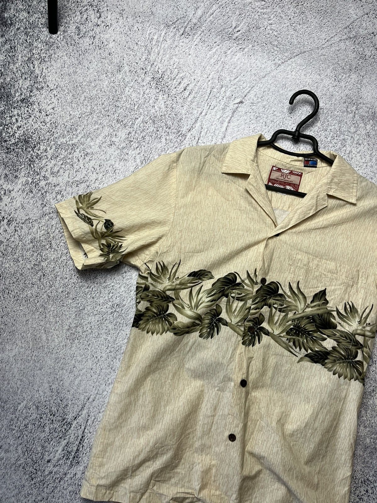 Jams World Vintage 90's Jams World Over Print Florida Hawaiian Shirt Size US S / EU 44-46 / 1 - 2 Thumbnail