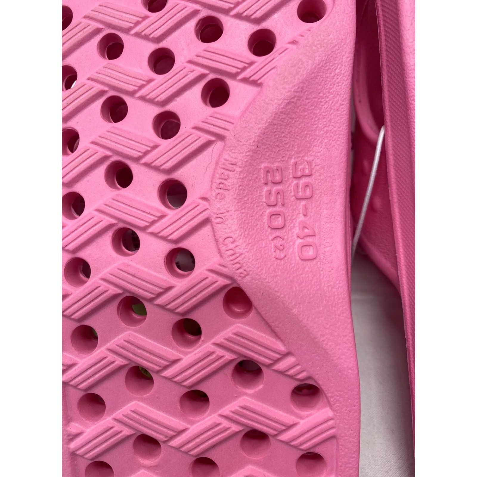 Greats VINTAGE Home Story Pink comfortable Slides Womens 7/8 Rubber Cushioned Beach Slide Mens Girls Boys Size US 8 / IT 38 - 4 Thumbnail