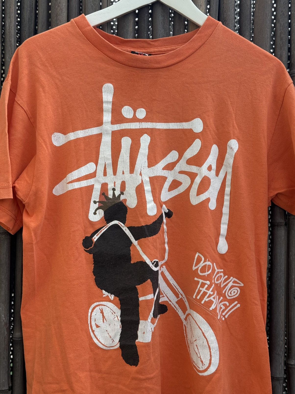 トップス STUSSY \"DO YOUR THANG\" TEE / EARLY 00S Stussy David Carson Do Your Thang Tee White Men's - SS24 - US