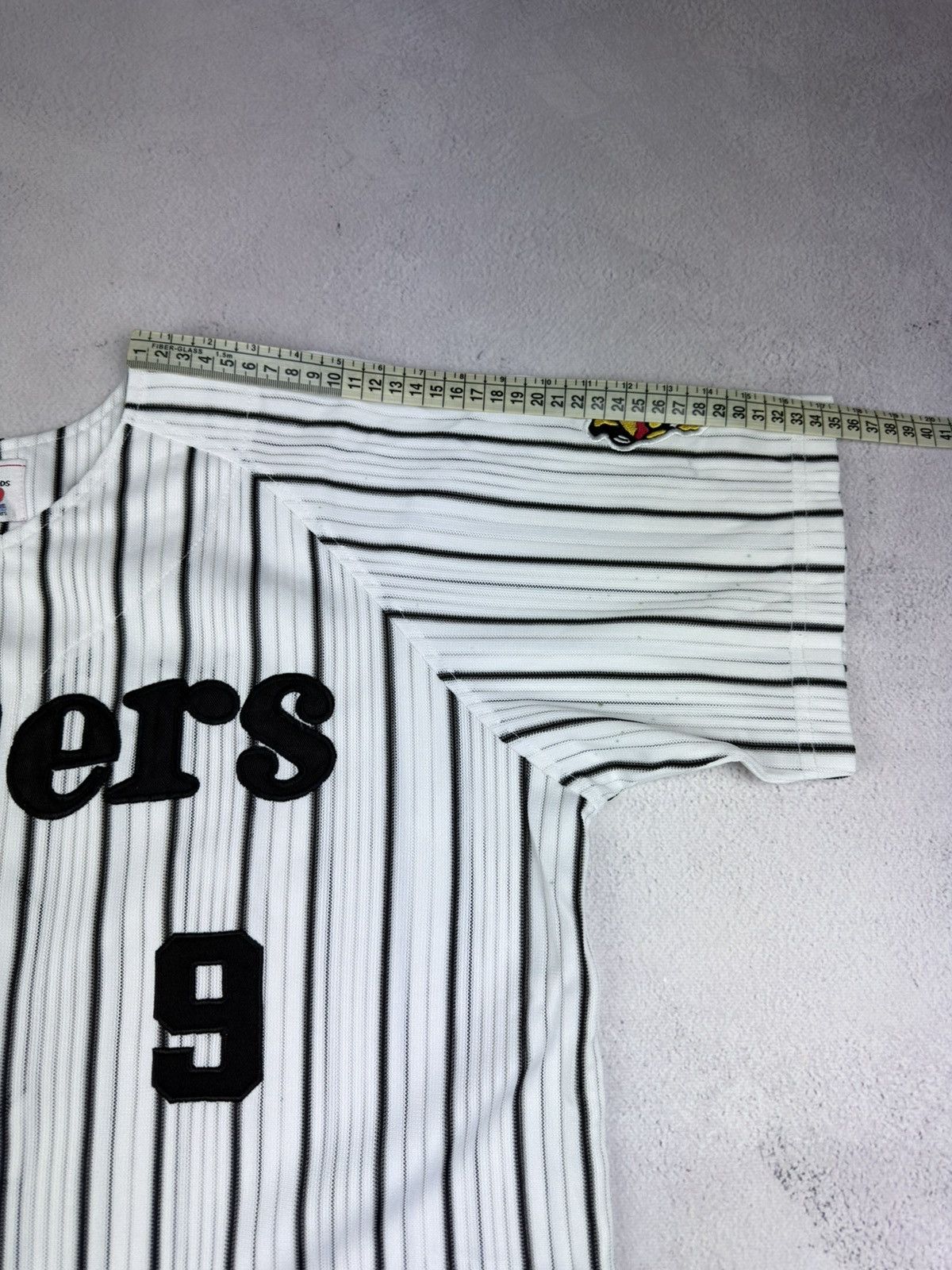 Other VINTAGE Hanshin Tigers Baseball Jersey #9 FUJIMOTO Size L Size US L / EU 52-54 / 3 - 16 Thumbnail