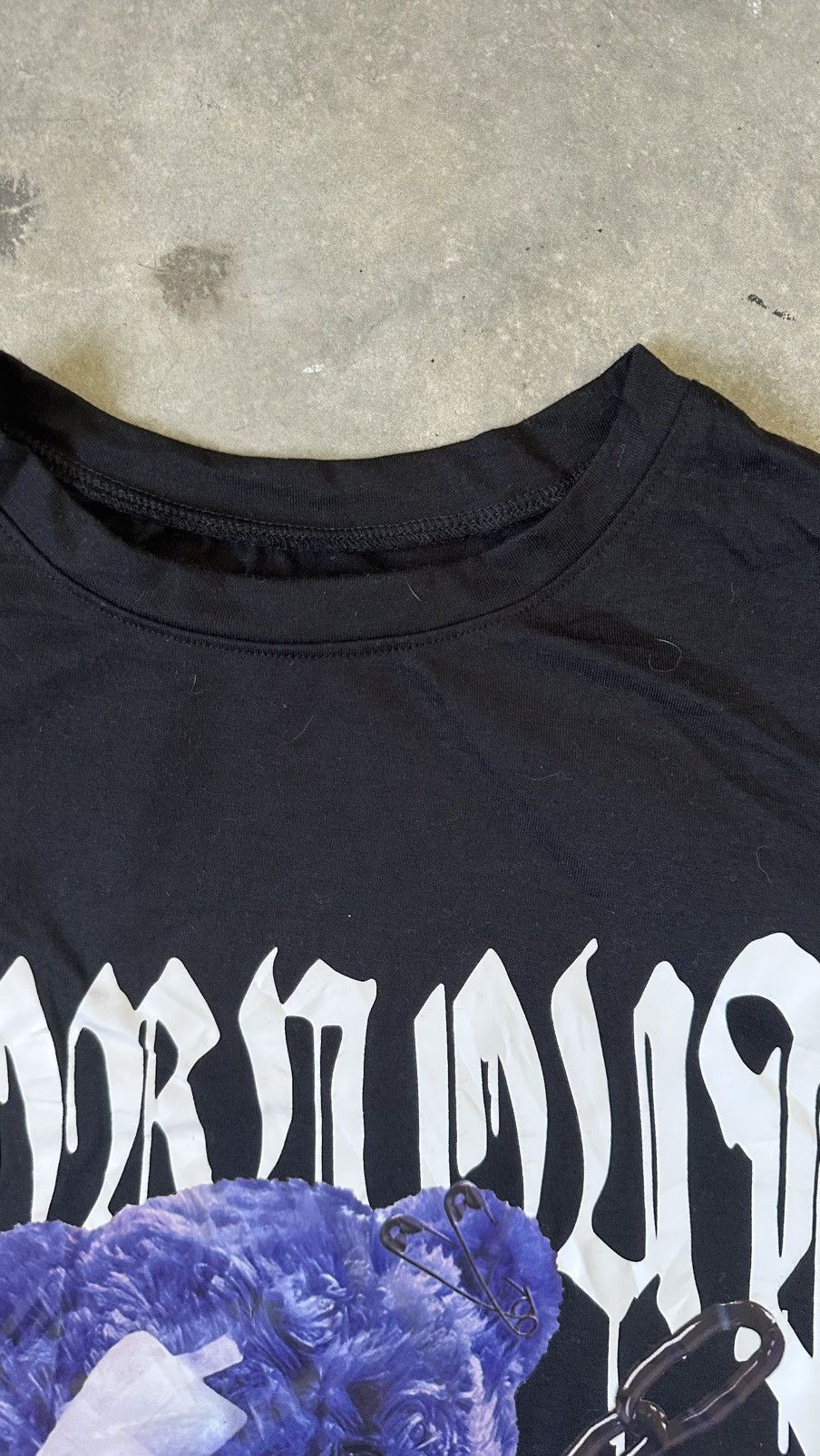 GOTHIC FUZZY TEDDY TEE