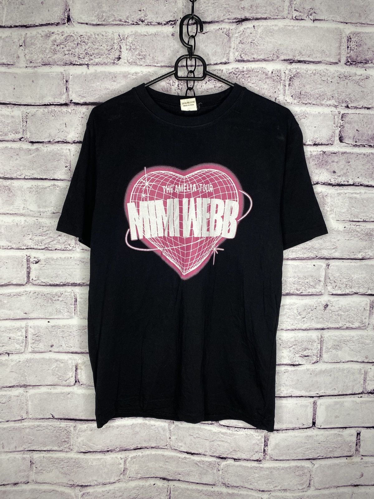 Band Tees Men's T-Shirt The Amelia Tour Mimi Webb Tour Rock Tee Size US M / EU 48-50 / 2 - 1 Thumbnail