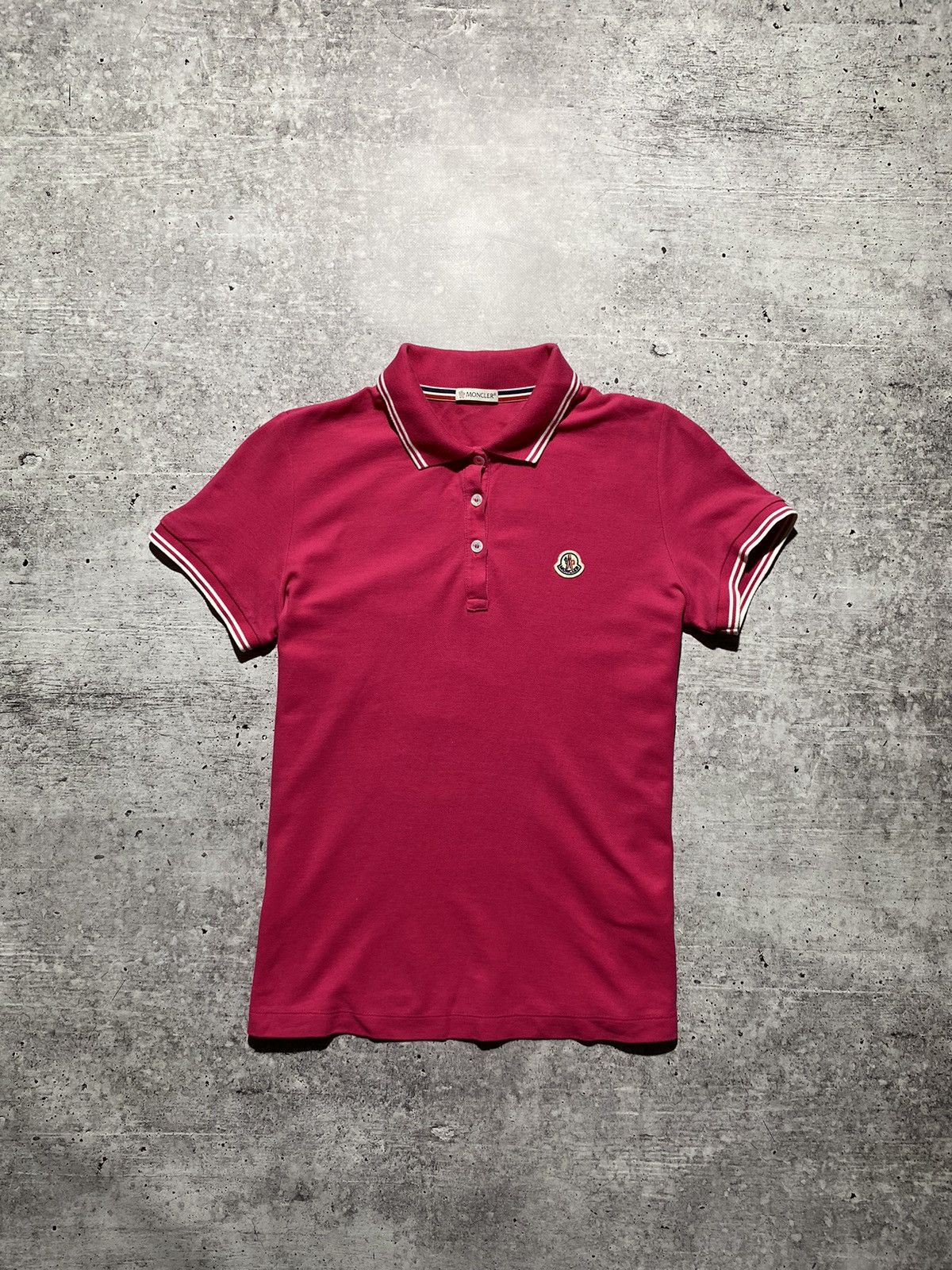 Moncler 💗MONCLER Luxury polo shirt Size M / US 6-8 / IT 42-44 - 2 Thumbnail