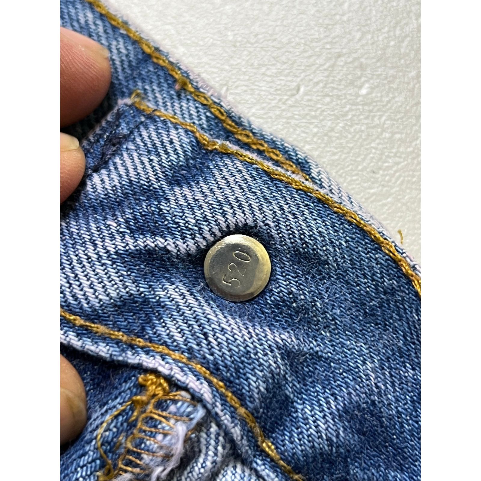 Levi's Vintage Levi’s 501xx Denim Jeans Button USA 40x33 dark Wash Size US 40 / EU 56 - 12 Thumbnail