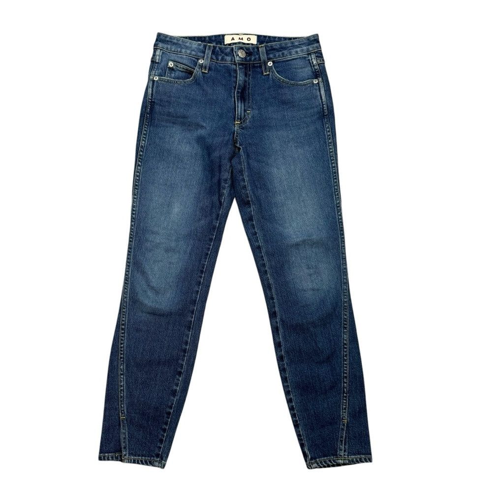 AMO AMO Twist Dark Vintage Jeans Size 26 Size 26" / US 2 / IT 38 - 2 Thumbnail