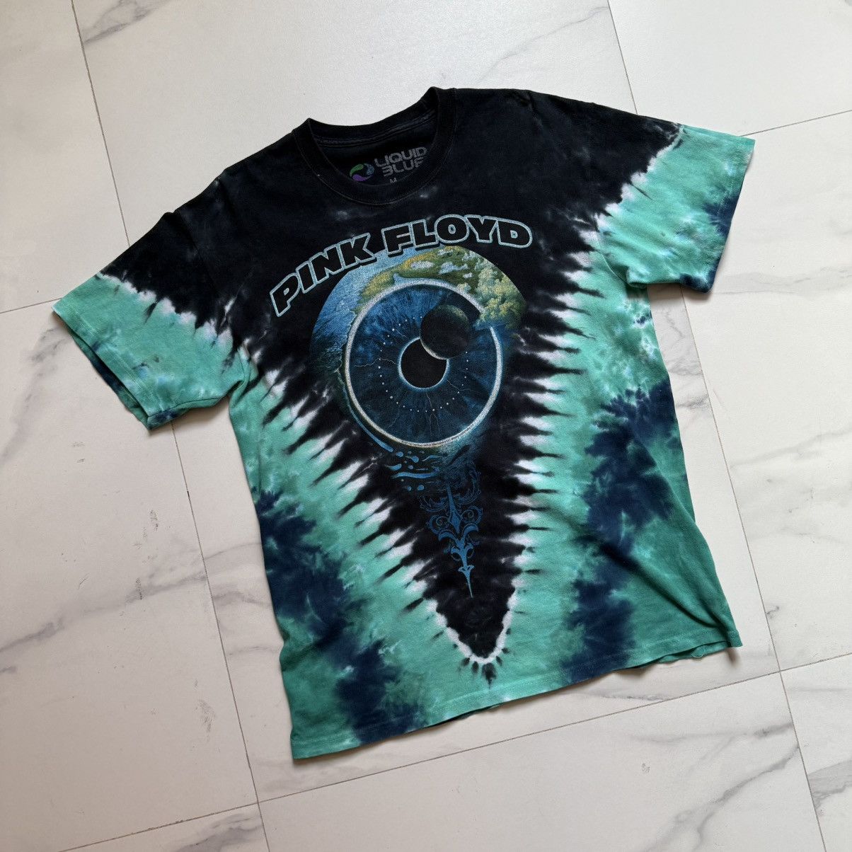 Liquid Blue × Pink Floyd × Vintage Vintage 2007 Liquid Blue Pink Floyd Pulse T-Shirt Size US M / EU 48-50 / 2 - 4 Thumbnail