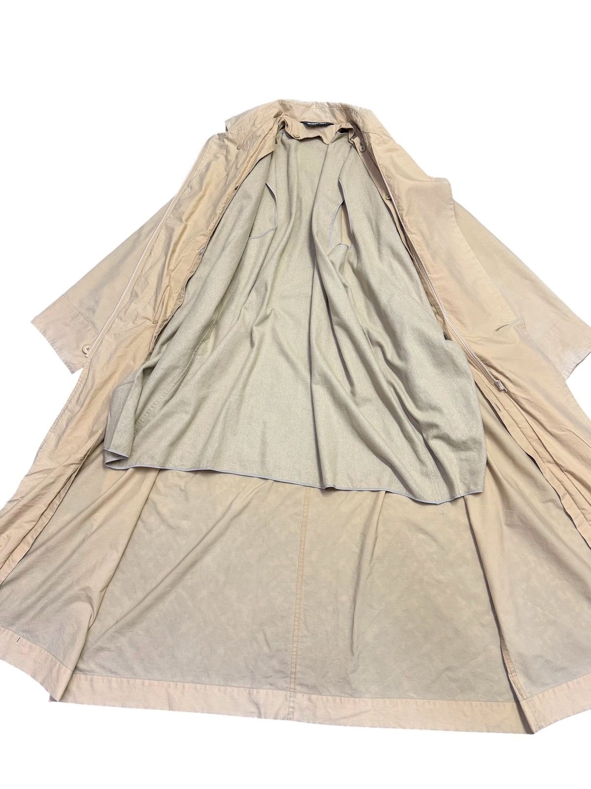 Issey Miyake Vintage Windcoat Zip up Trench Coat By Issey Miyake Size US L / EU 52-54 / 3 - 8 Thumbnail