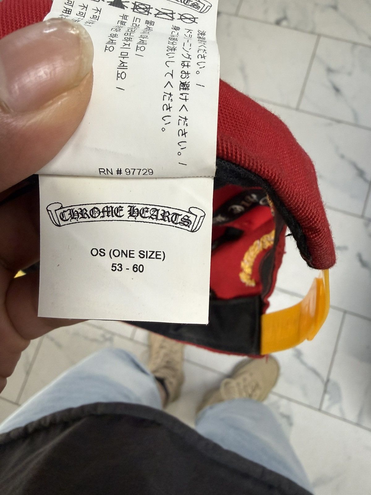 Chrome Hearts Chrome Hearts “CH” SnapBack Size ONE SIZE - 4 Thumbnail