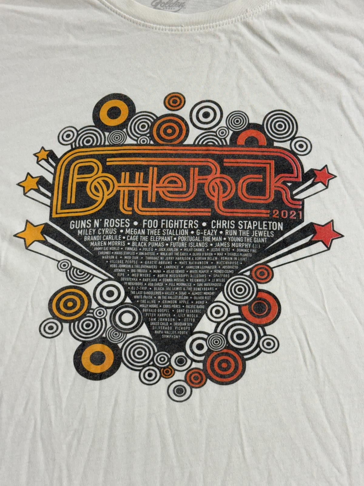 Other Bottle Rock T-shirt 2021 Covid Fest Napa Valley California L Size US L / EU 52-54 / 3 - 3 Thumbnail