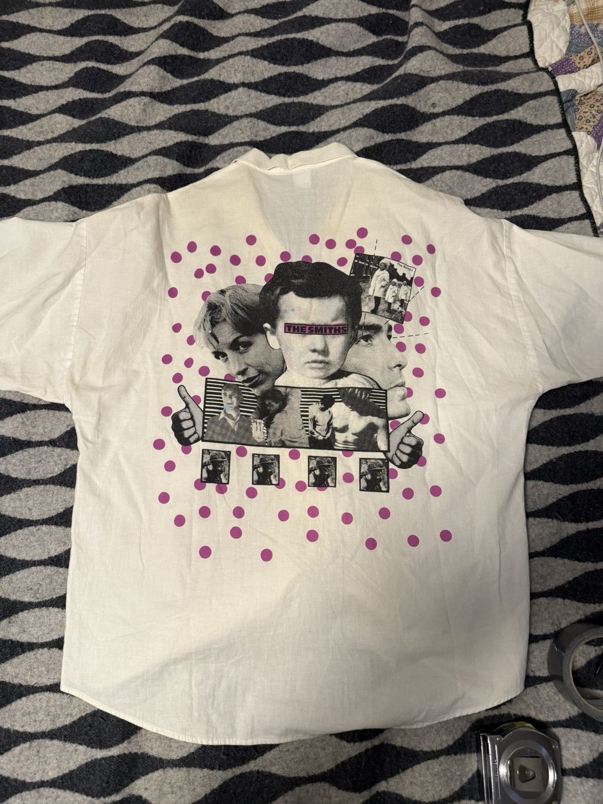 Vintage The smiths meat is murder camp collar button up Size US L / EU 52-54 / 3 - 2 Thumbnail