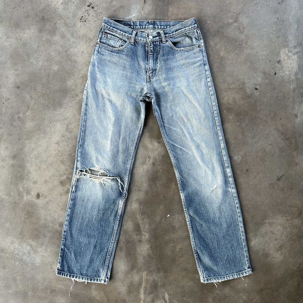 Japanese Brand W32🔥Vintage Levi’s 533 Distressed Faded Denim Jean Pant Size US 32 / EU 48 - 1 Thumbnail