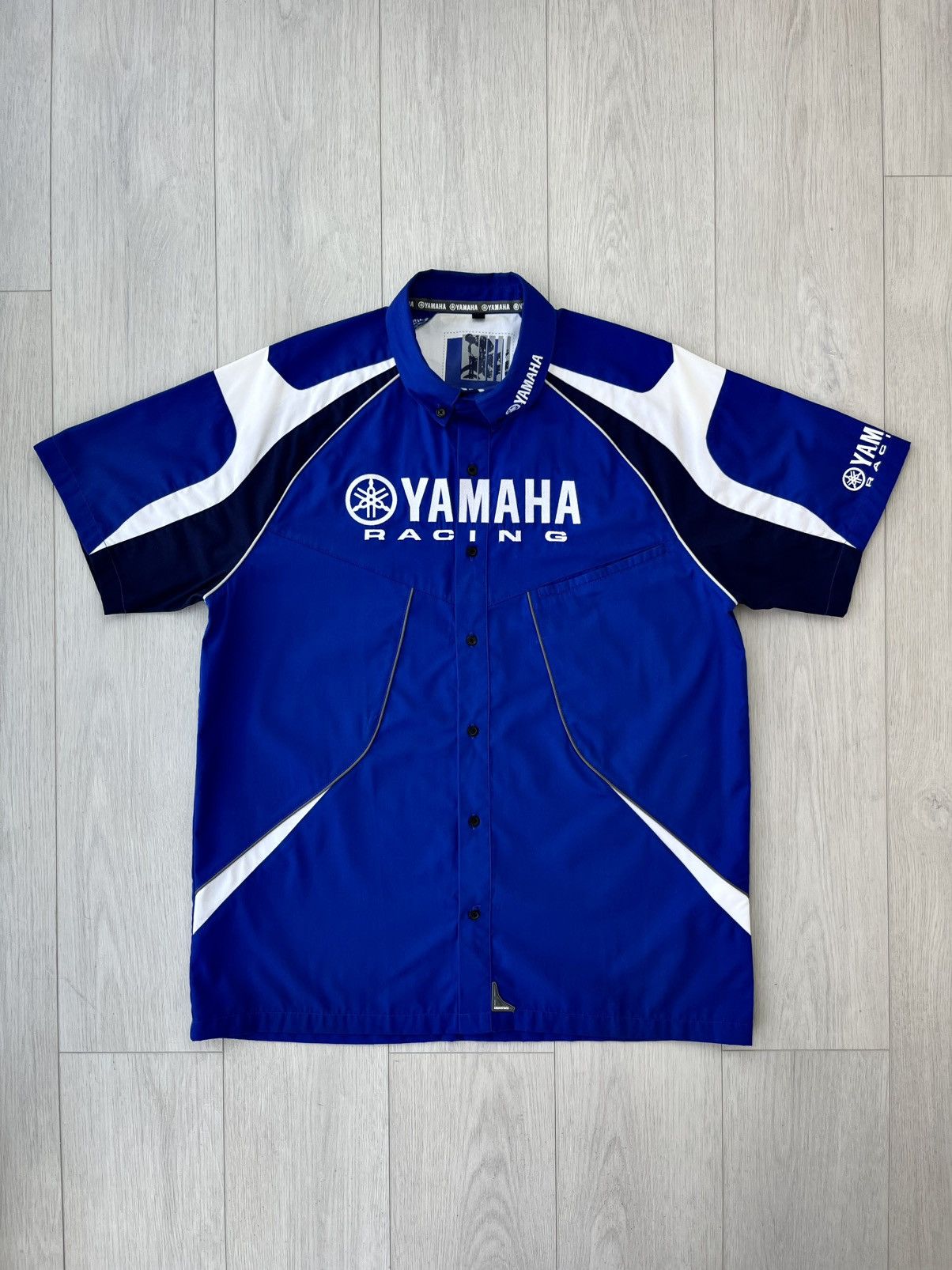 Japanese Brand Vintage Yamaha Racing Shirt Center Logo Y2K Japanese Hype 90 Size US XL / EU 56 / 4 - 1 Thumbnail