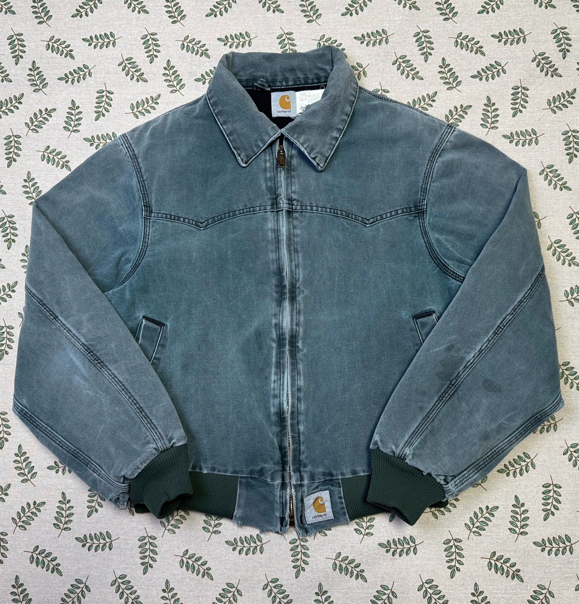 Carhartt Carhartt Santa Fe Jacket JQ2043 Hunter Green M 1994 US Size US L / EU 52-54 / 3 - 2 Thumbnail