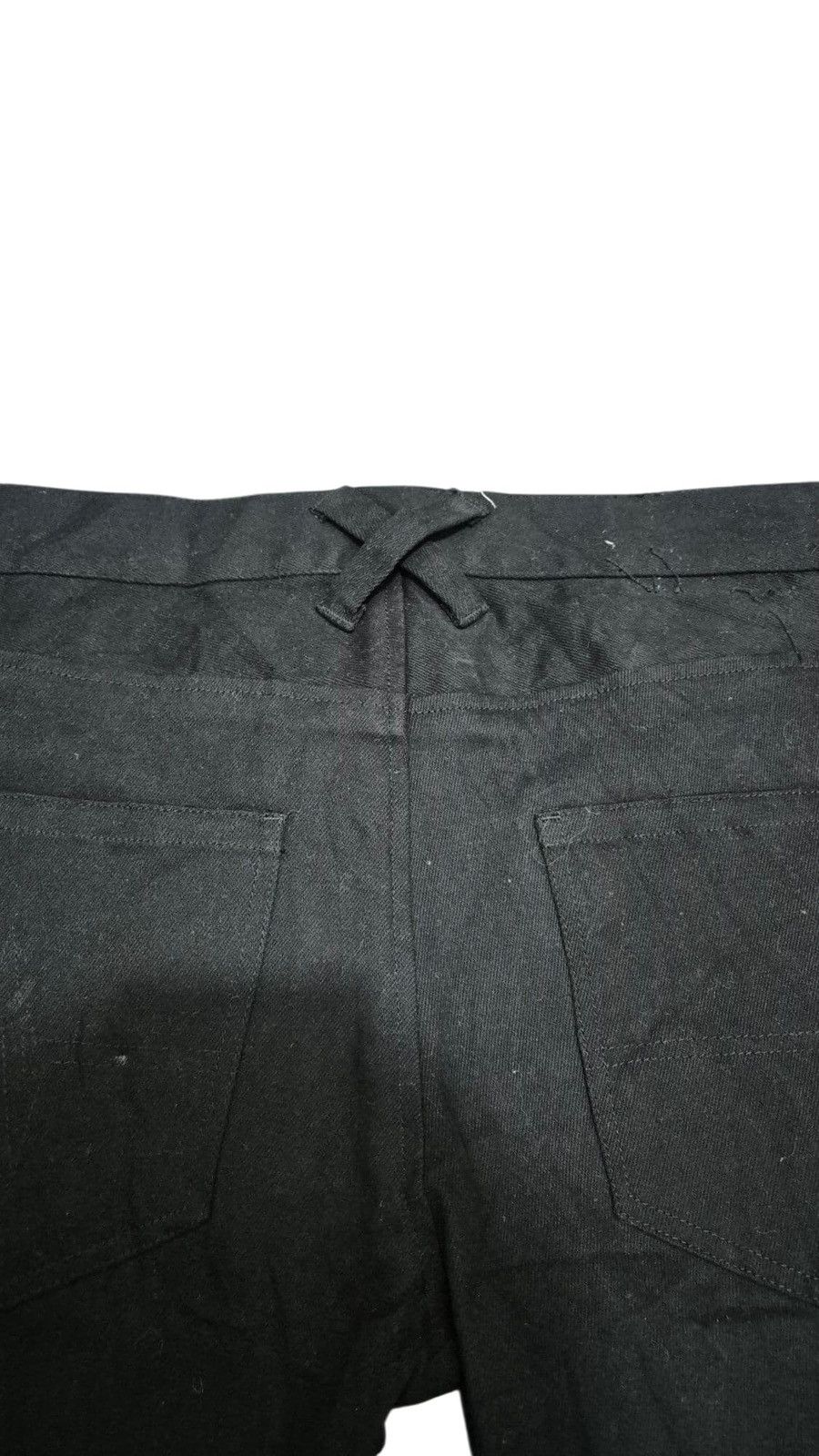 Le Grande Bleu (L.G.B.) × NO ID × Yasuyuki Ishii No id black bondage pants Size US 30 / EU 46 - 8 Thumbnail