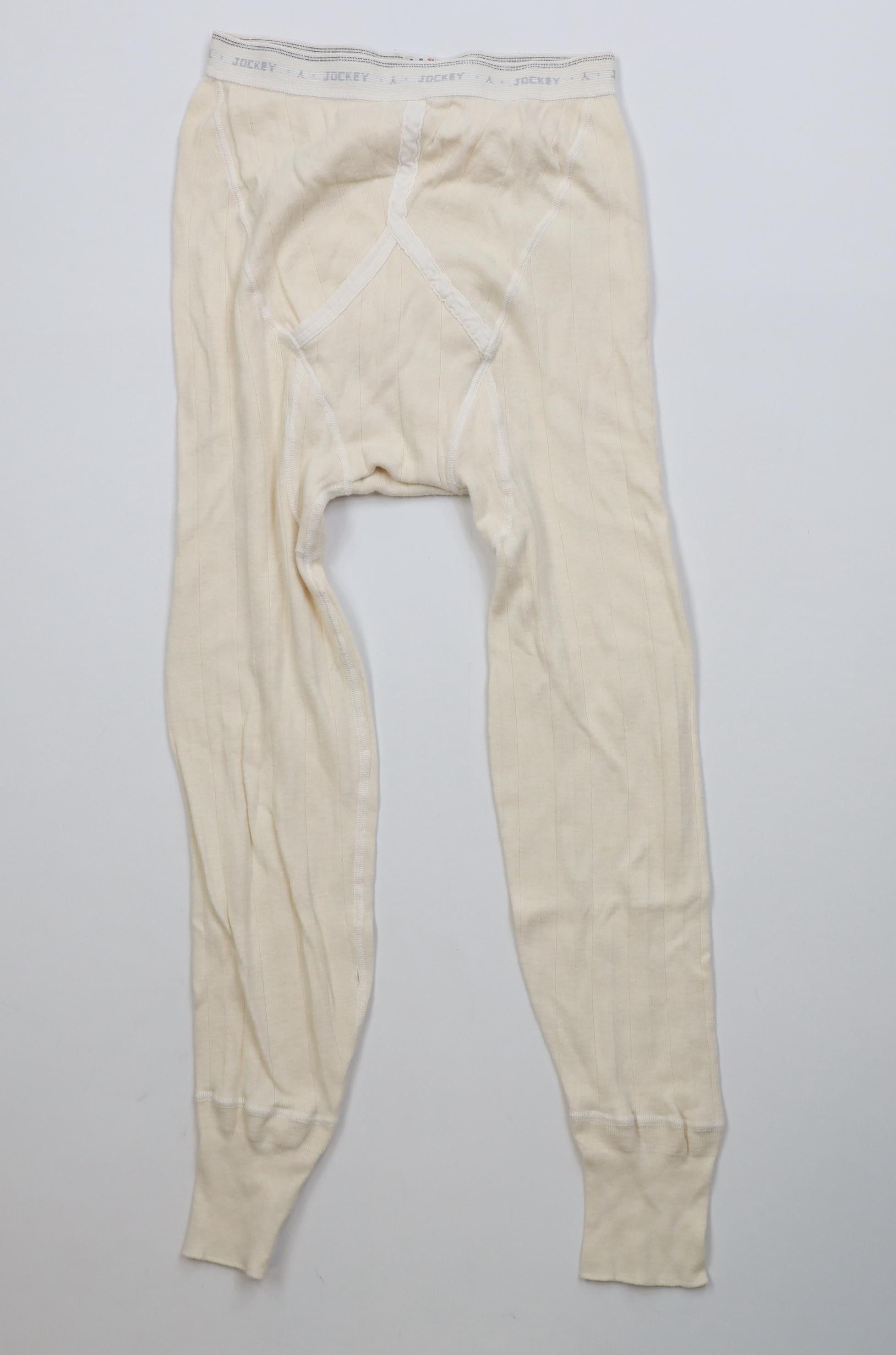 Jockey Vintage 40s Jockey Coopers Front Thermal Knit Pants USA Size US 34 / EU 50 - 1 Thumbnail